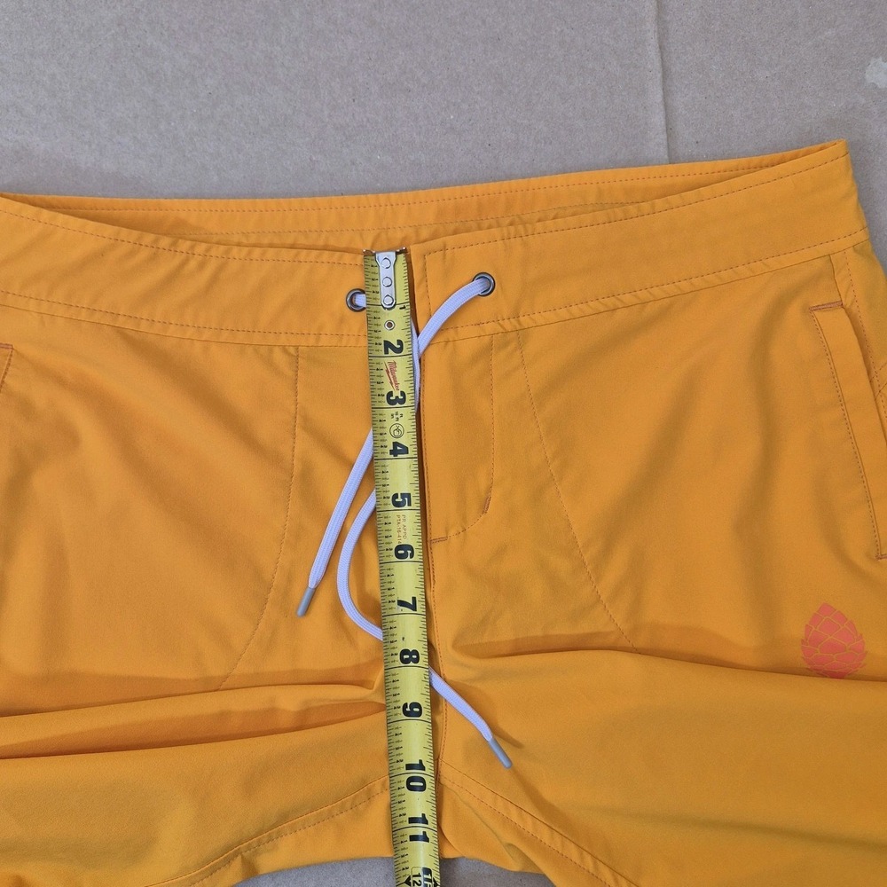 STIO CFS Board Pants Women's 10 Orange Lightweight Hiking Outdoor Quick Dry - Picture 8 of 16